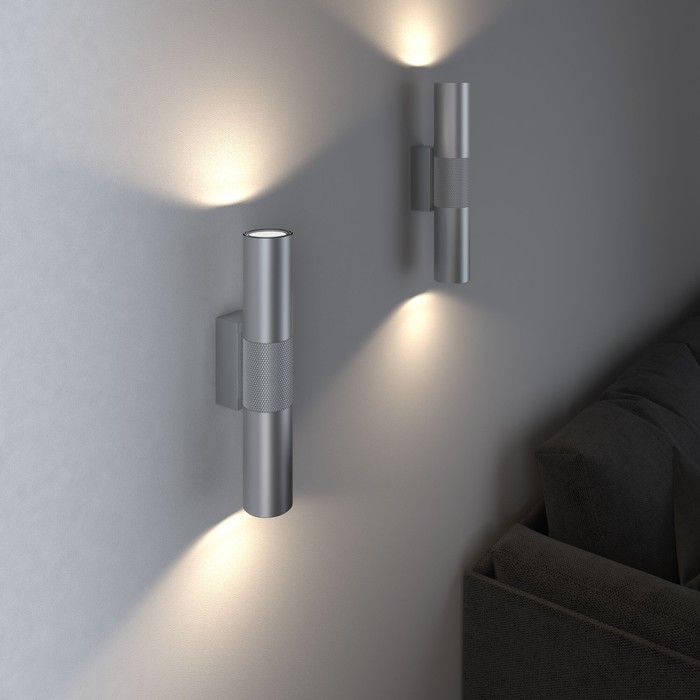 Steel 40119/LED серебро