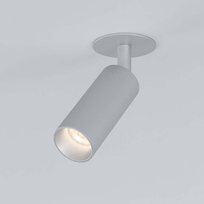 25039/LED 8W 4200K серебро