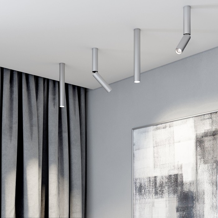 25030/LED 6W 4200K серебро