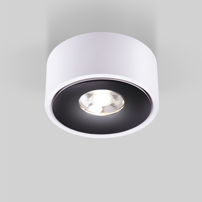 25100/LED 8W 4200K белый/чёрный