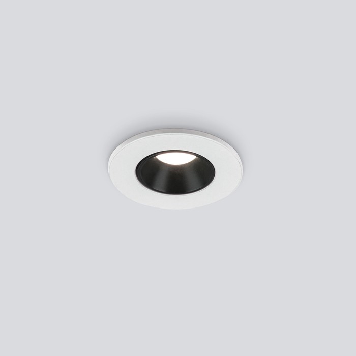 25025/LED 3W 4200K WH/BK белый/черный