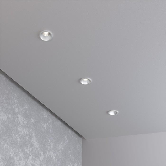 15269/LED 3W 4200K белый/сатин никель