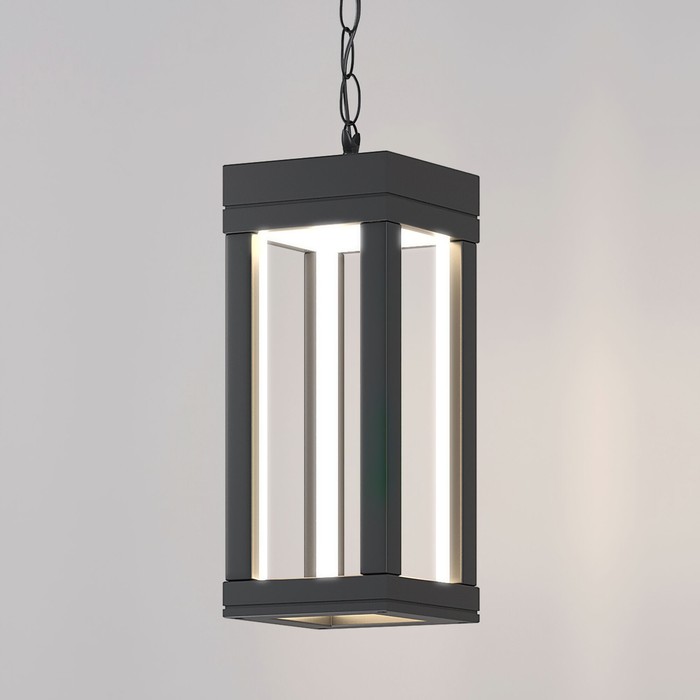 1528 TECHNO LED серый