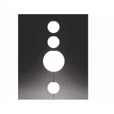 10678P/4-20W-3000K BK-WH