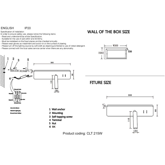 CLT 215W  WH