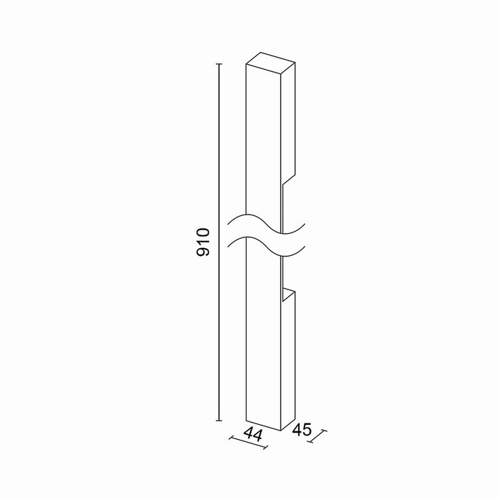 RAILING 910 Black