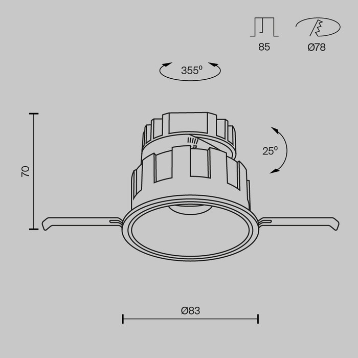 DL057-10W3K-W