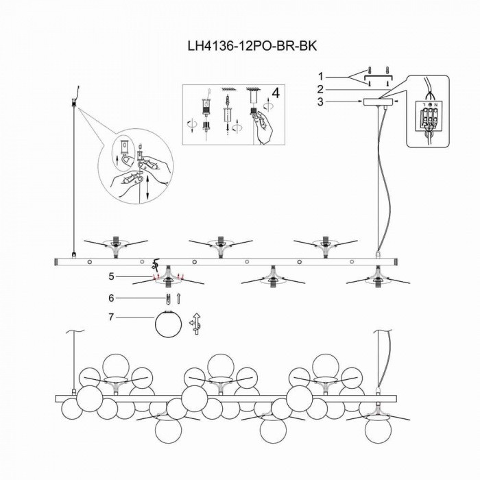 LH4136/12PO-BR-BK