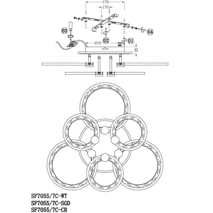 SF7055/7C-WT-BL
