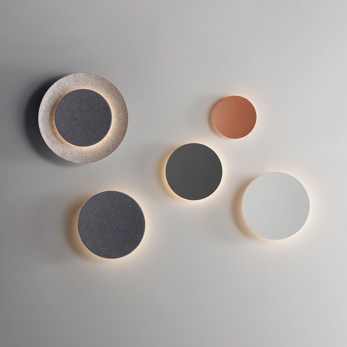 Puck Wall Art 5474 Grey Felt