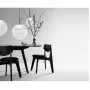 Slab Black Upholstered