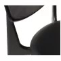 Slab Black Upholstered