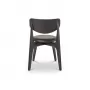 Slab Black Upholstered