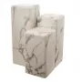 Pillar marble white S