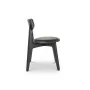 Slab Black Upholstered