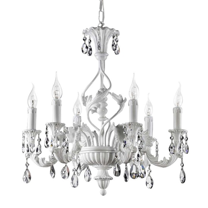Stradivario L/6 Bianco with Crystal