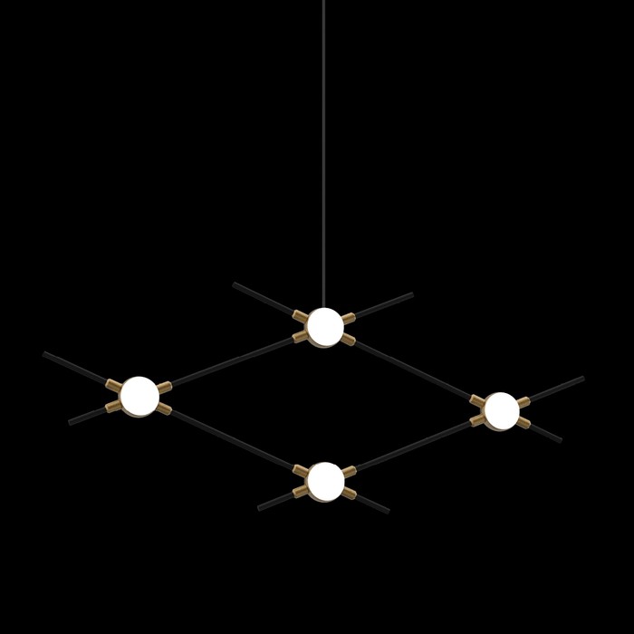 Molecular 4 black/gold