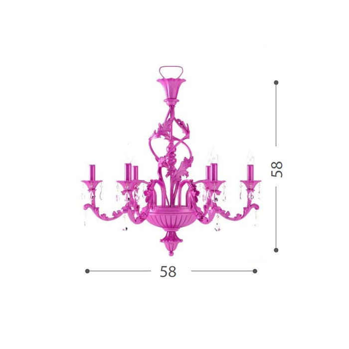 Stradivario L/6 Bianco with Crystal