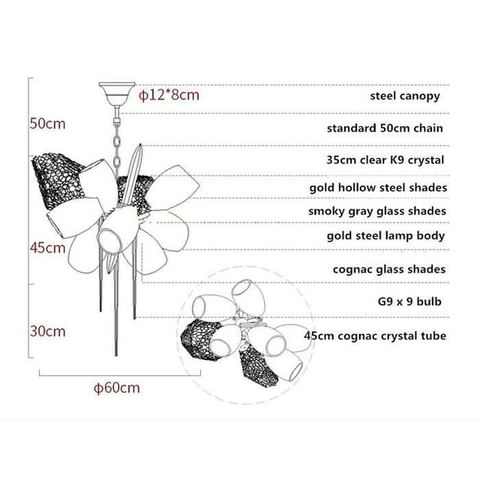 8898P/AS gold/smoky