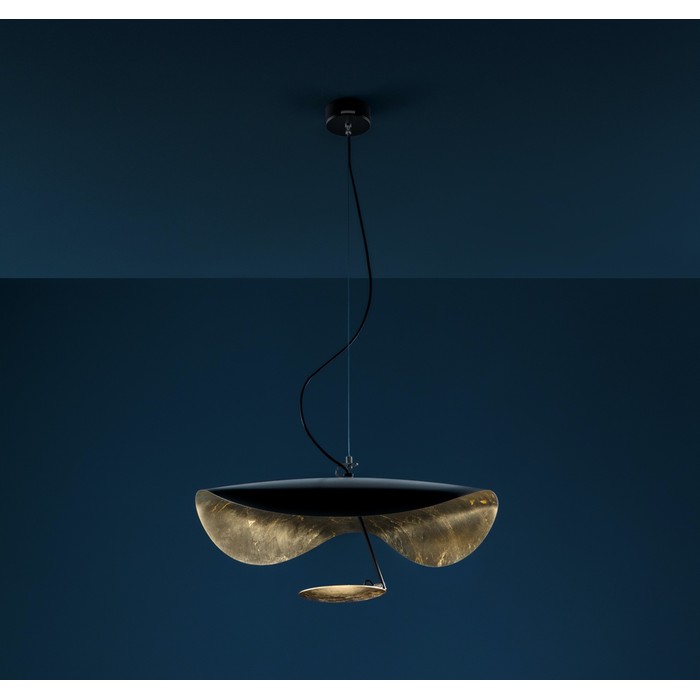 Lederam Manta black/gold