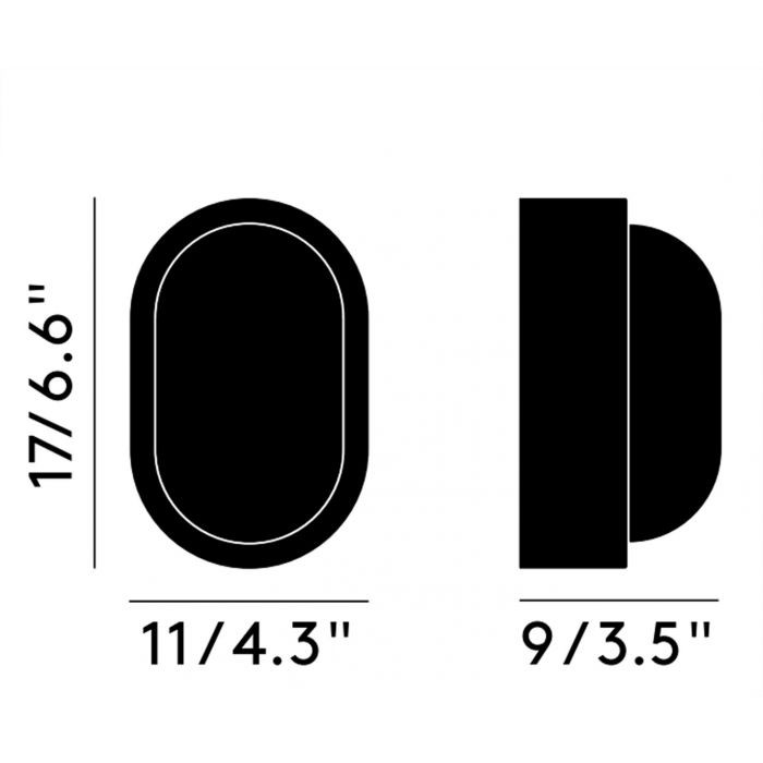 Obround Black
