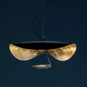 Lederam Manta black/gold