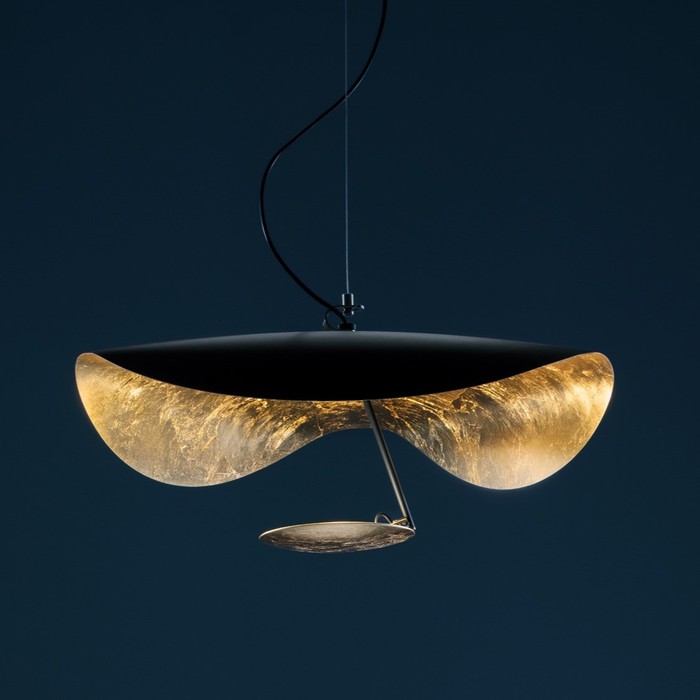 Lederam Manta black/gold