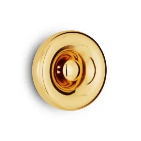 Void Led Surface Light Brass
