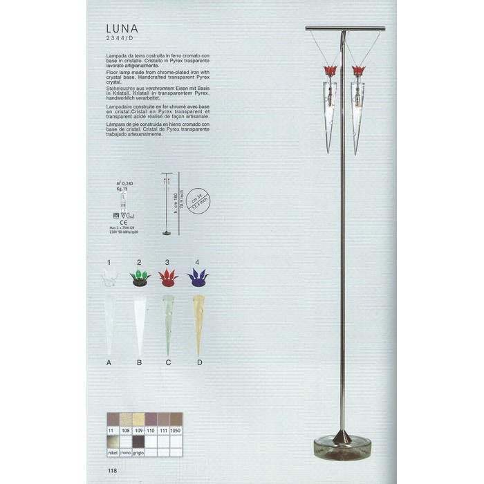 Luna 2344/D Chrome