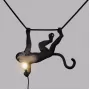 The Monkey Lamp Swing Black