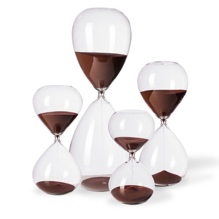 Sandglass ball S brown