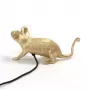 Mouse Lamp Lyie Down Gold USB