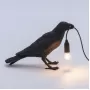 Bird Waiting Black