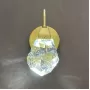 Crystal rock gold