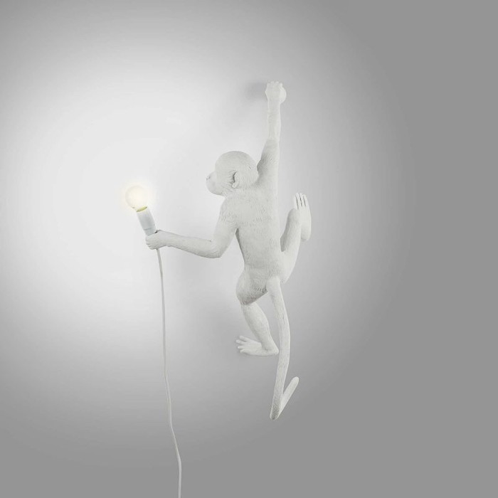 Monkey Lamp Outdoor Hanging Right