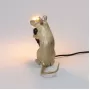 Mouse Lamp Sitting GOLD USB