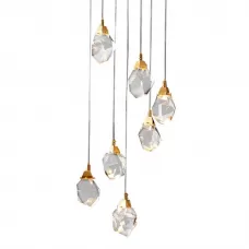 Crystal rock 7 gold