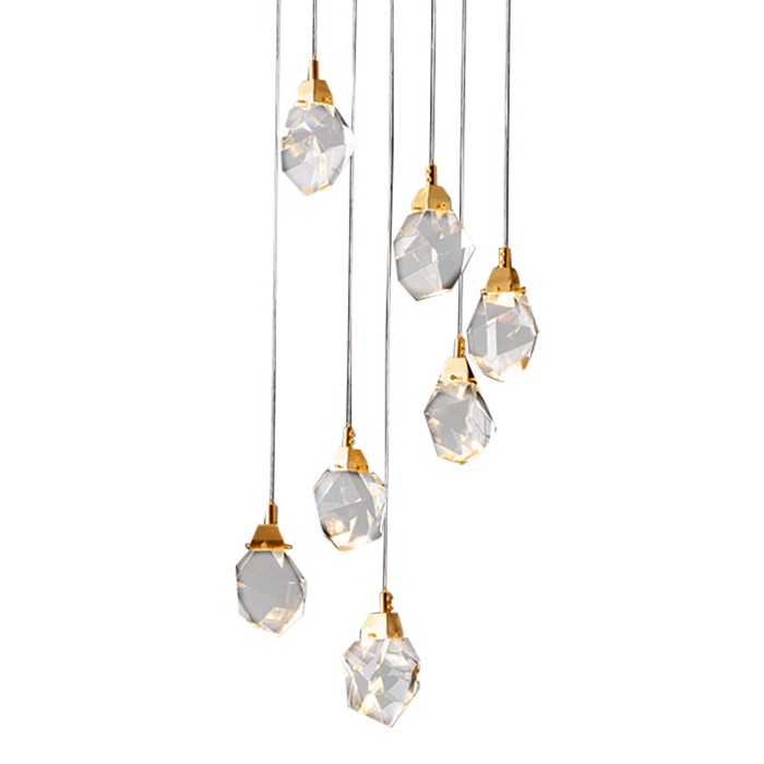 Crystal rock 7 gold