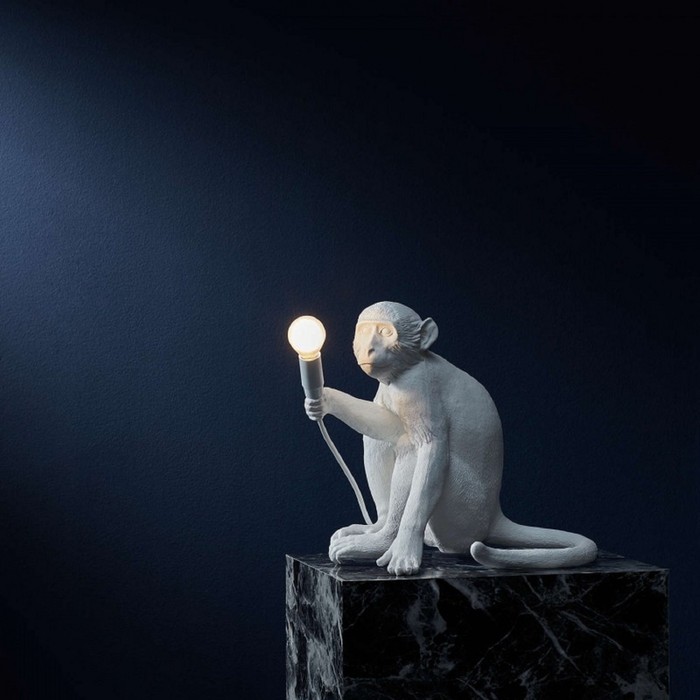 Monkey Lamp Outdoor Sitting