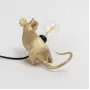 Mouse Lamp Sitting GOLD USB