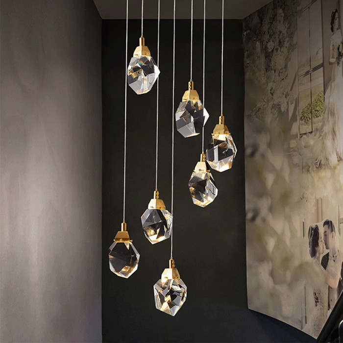 Crystal rock 7 gold