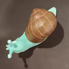 Snail Awake Green