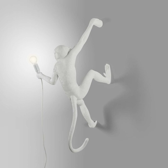 Monkey Lamp Outdoor Hanging Right