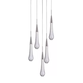 Pour 5A satin nickel