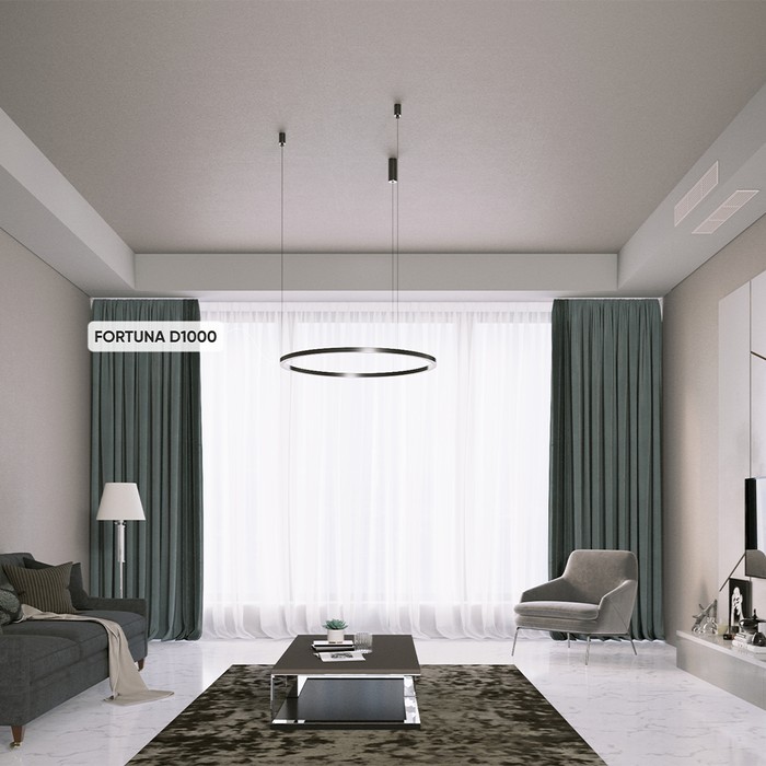 FORTUNA SP88W LED D1000 BLACK
