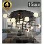 LED LAMPS 81344 GOLD BLACK