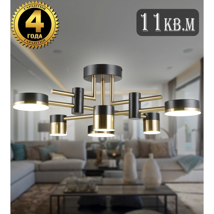 LED LAMPS 81368 GOLD BLACK