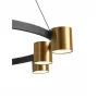 LED LAMPS 81129/7C BRASS BLACK