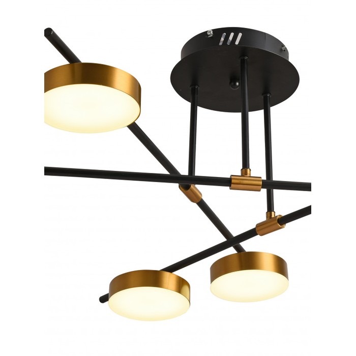 LED LAMPS 81101/6C GOLD BLACK