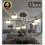 LED LAMPS 81101/6C GOLD BLACK